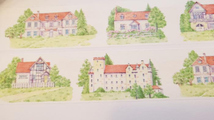 Design Washi Tape Houses